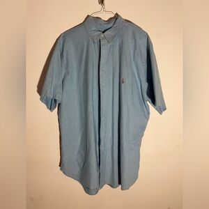 Ralph Lauren Light Blue Casual Button Down Shirt